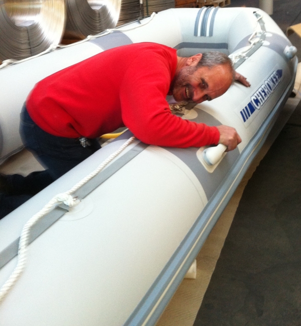 StSV neuer Schlauch fürs Motorboot